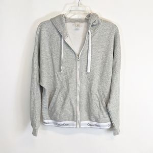 Calvin Klein full zip hoodie sweatshirt
